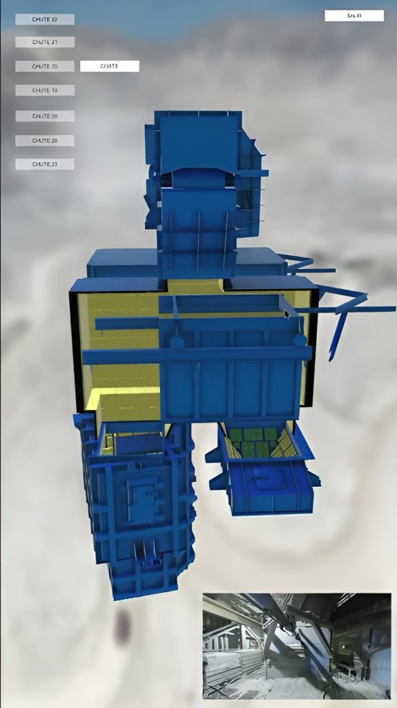 Torre de transferencia interactiva