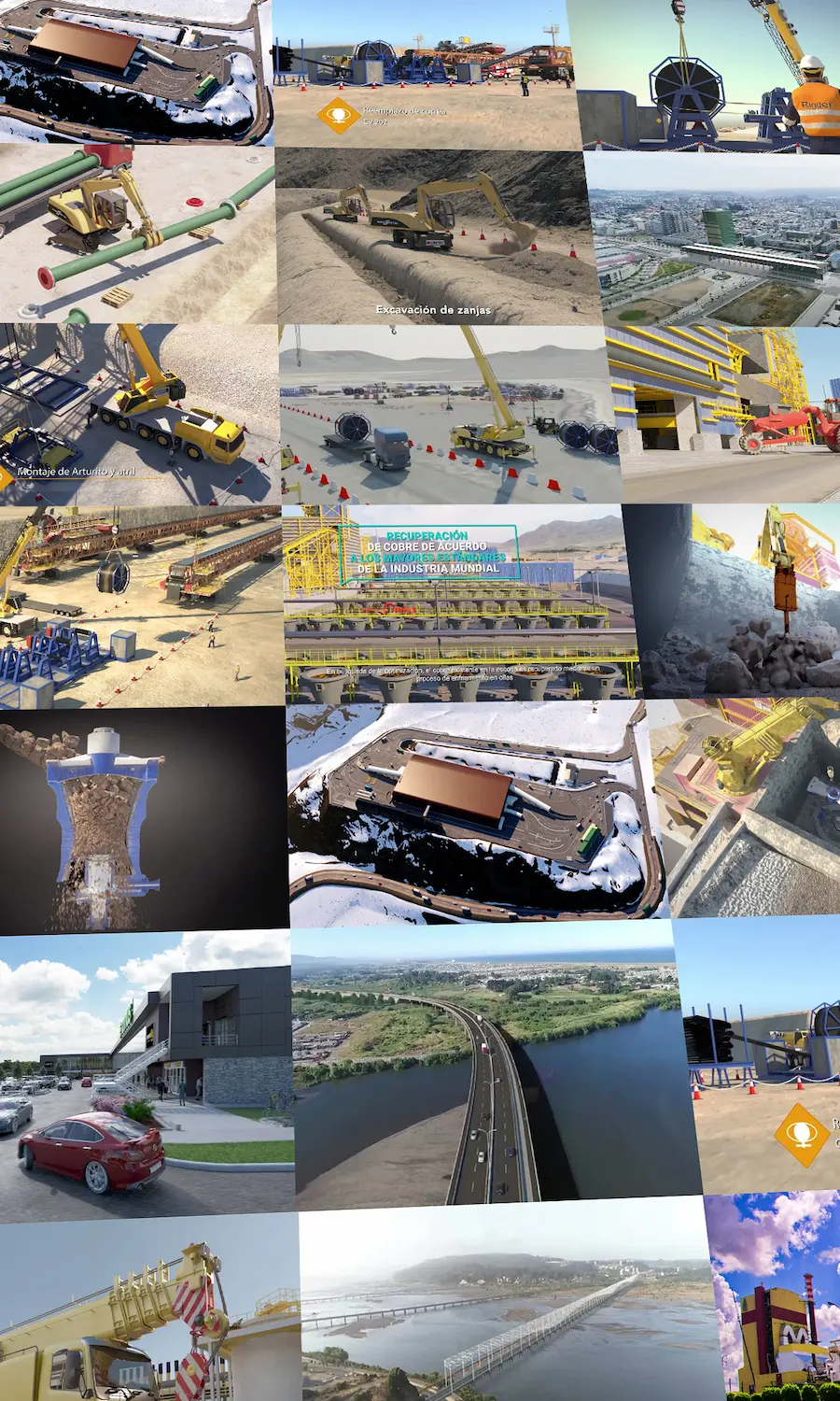 Video demostrativo proyectos de infraestructura