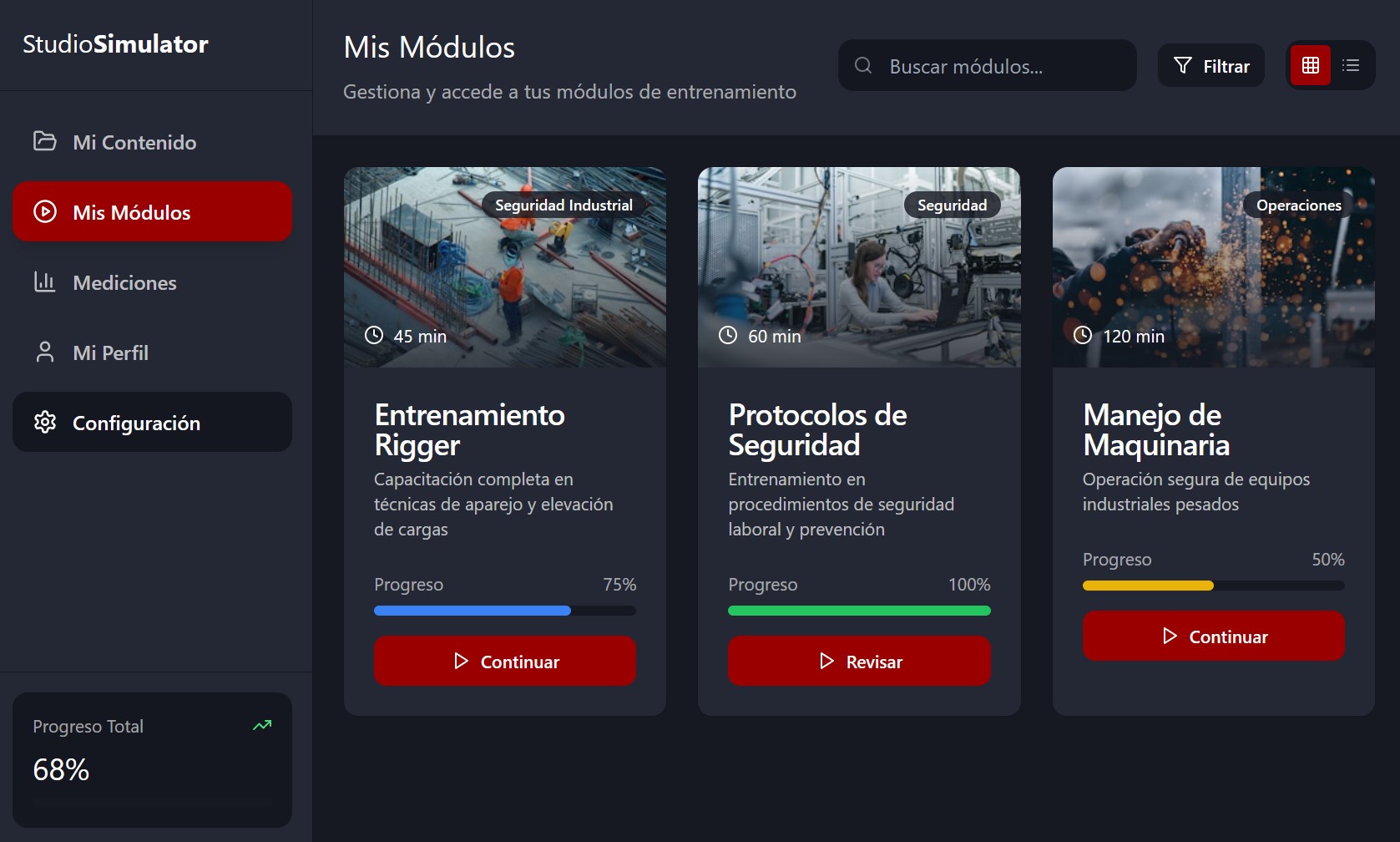 Demo StudioSimulator